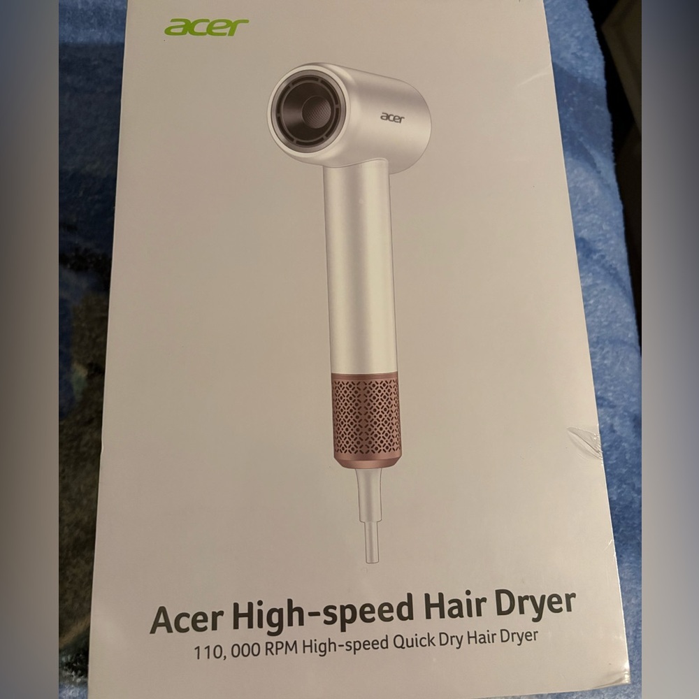 Acer High Speed Hair Dryer NWT!